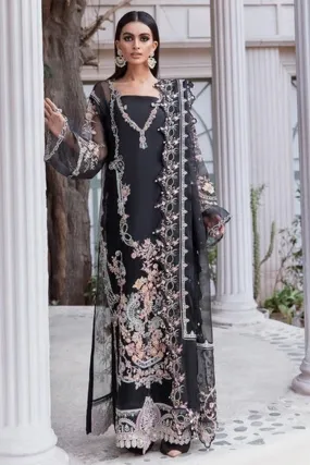 02 Obsidian Black Tabassum Mughal Wedding Edition