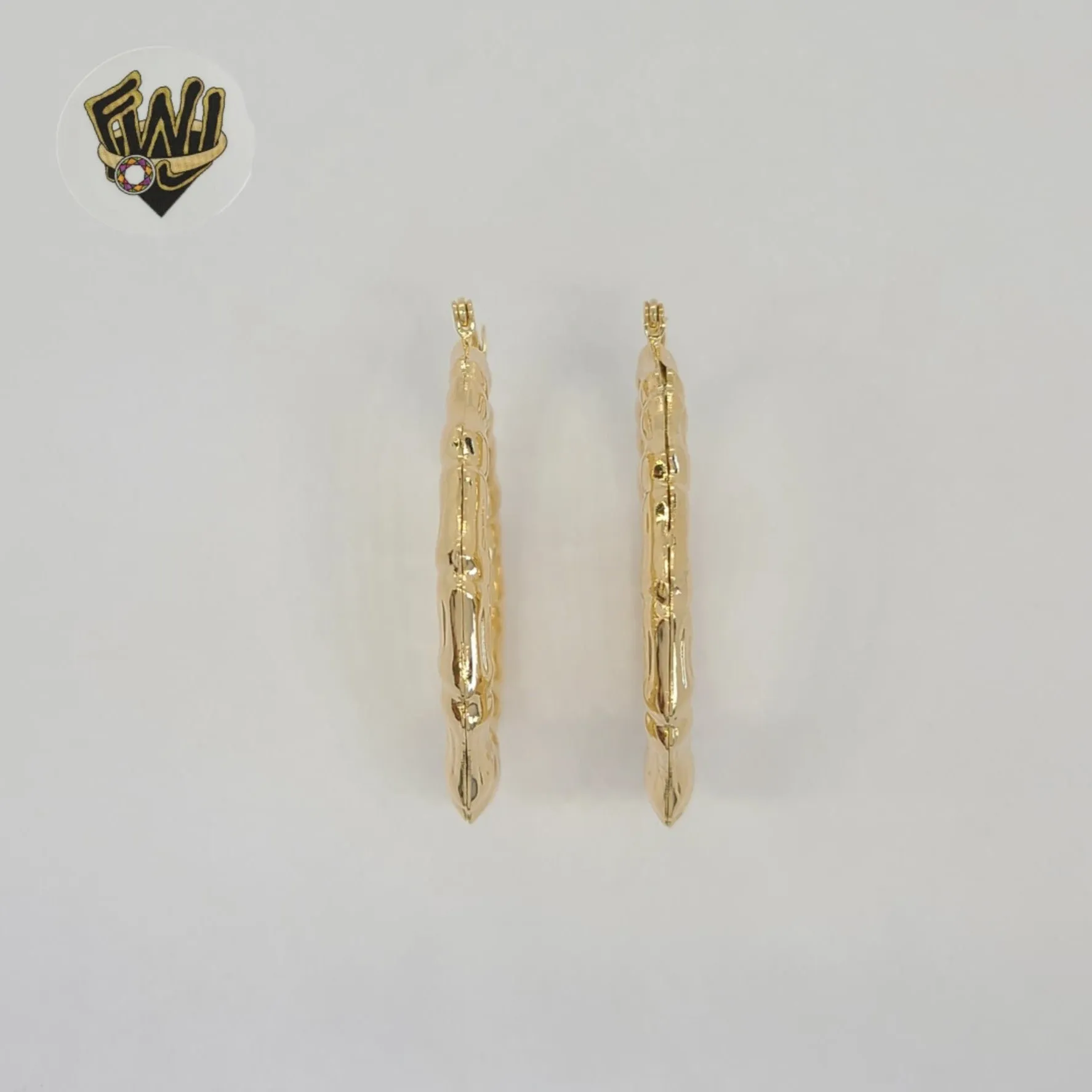 (1-2987-1) Gold Laminate - Bamboo Hoops - BGF