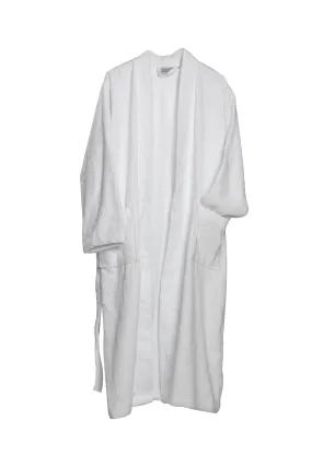 100% Turkish Cotton Ultra Soft White Robe