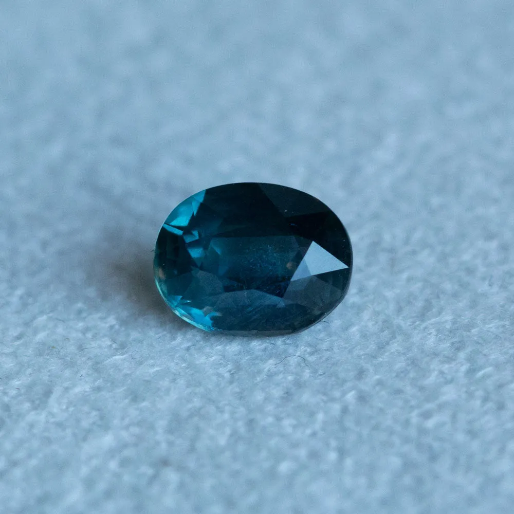 1.15CT OVAL MADAGASCAR SAPPHIRE, OCEAN BLUE, 6.77X5.26MM