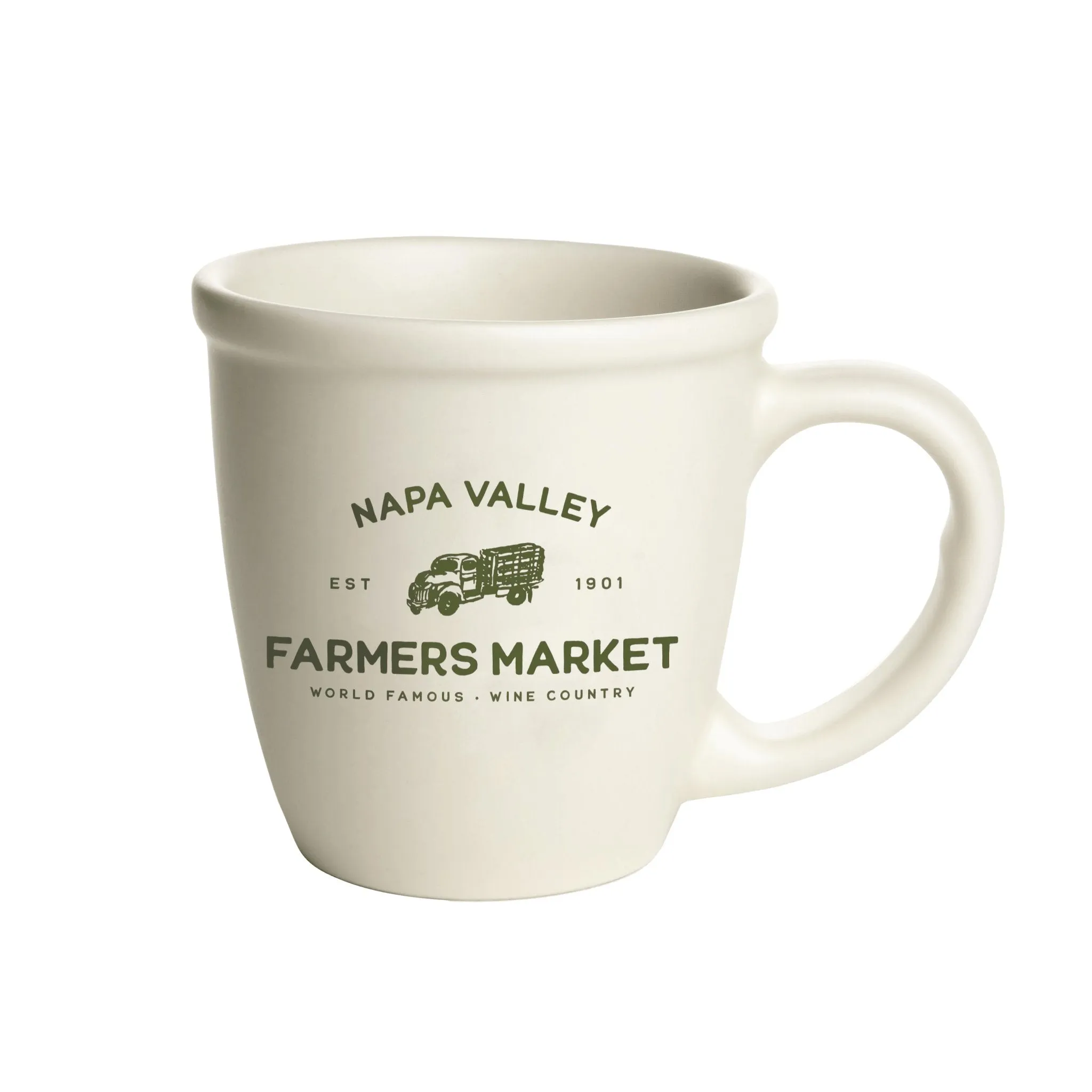 14 Oz. Ceramic White Morning Mug Customized with your Brand or Logo