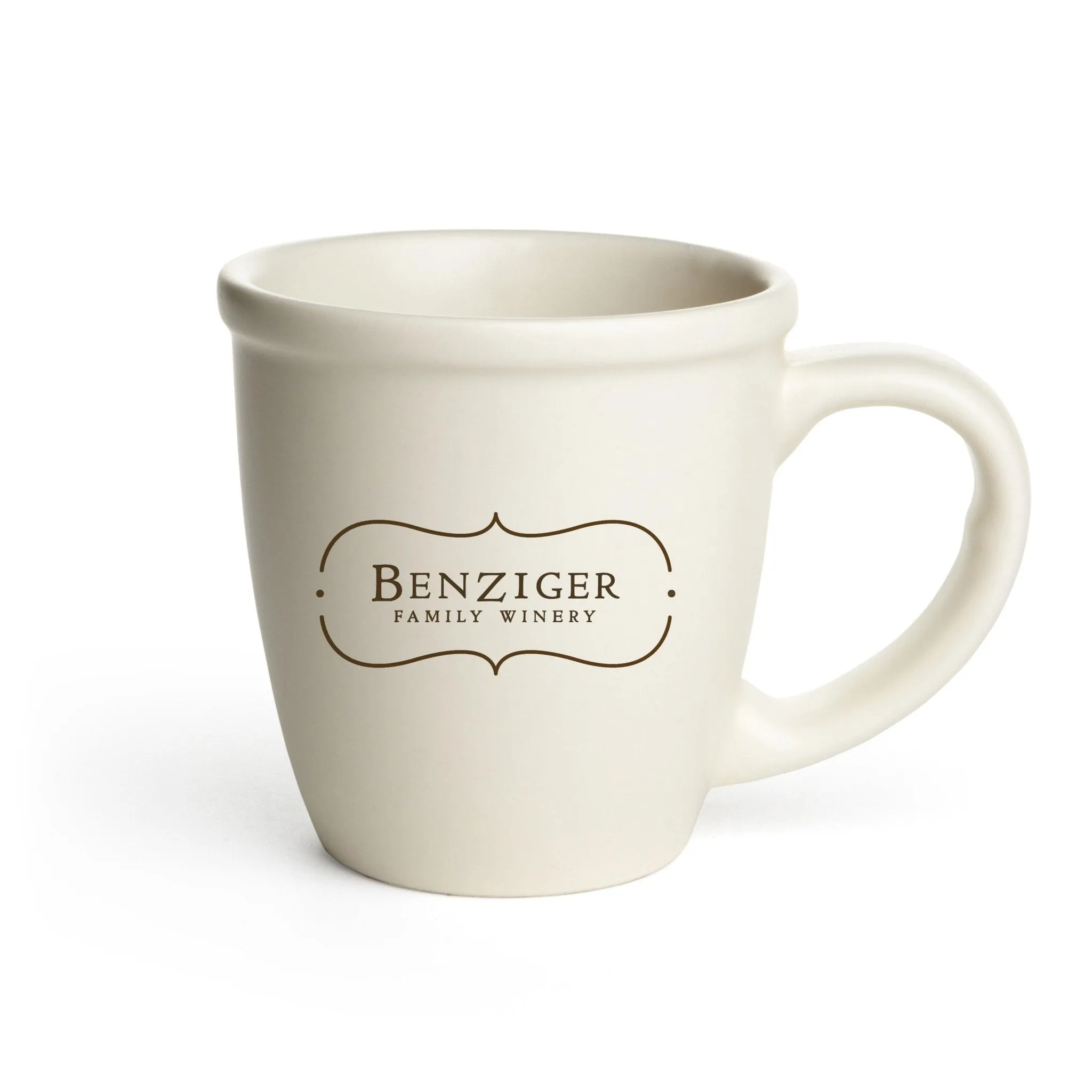 14 Oz. Ceramic White Morning Mug Customized with your Brand or Logo