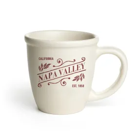 14 Oz. Ceramic White Morning Mug Printed with a Customizable SLANT COLLECTION Design