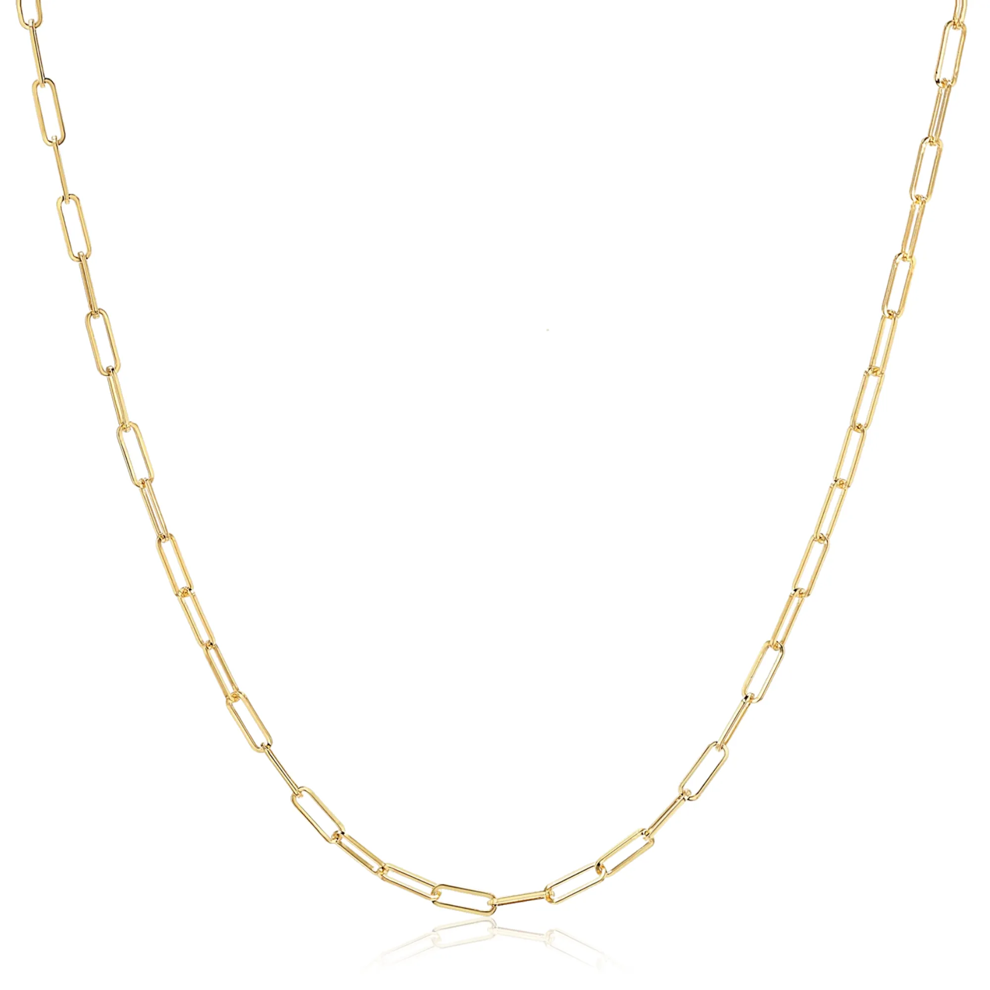 14k Rosi Paperclip Necklace