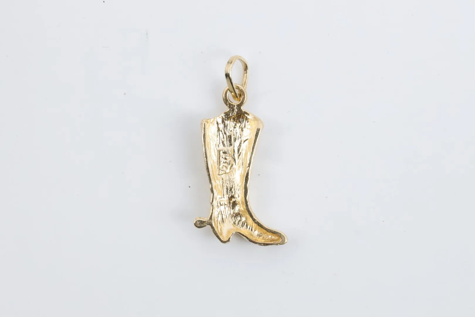 14k Yellow Gold Cowboy Boot Charm (1.28g.)