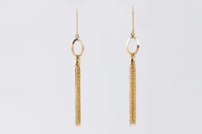 14k Yellow Gold Dangle Earrings (1.81g.)