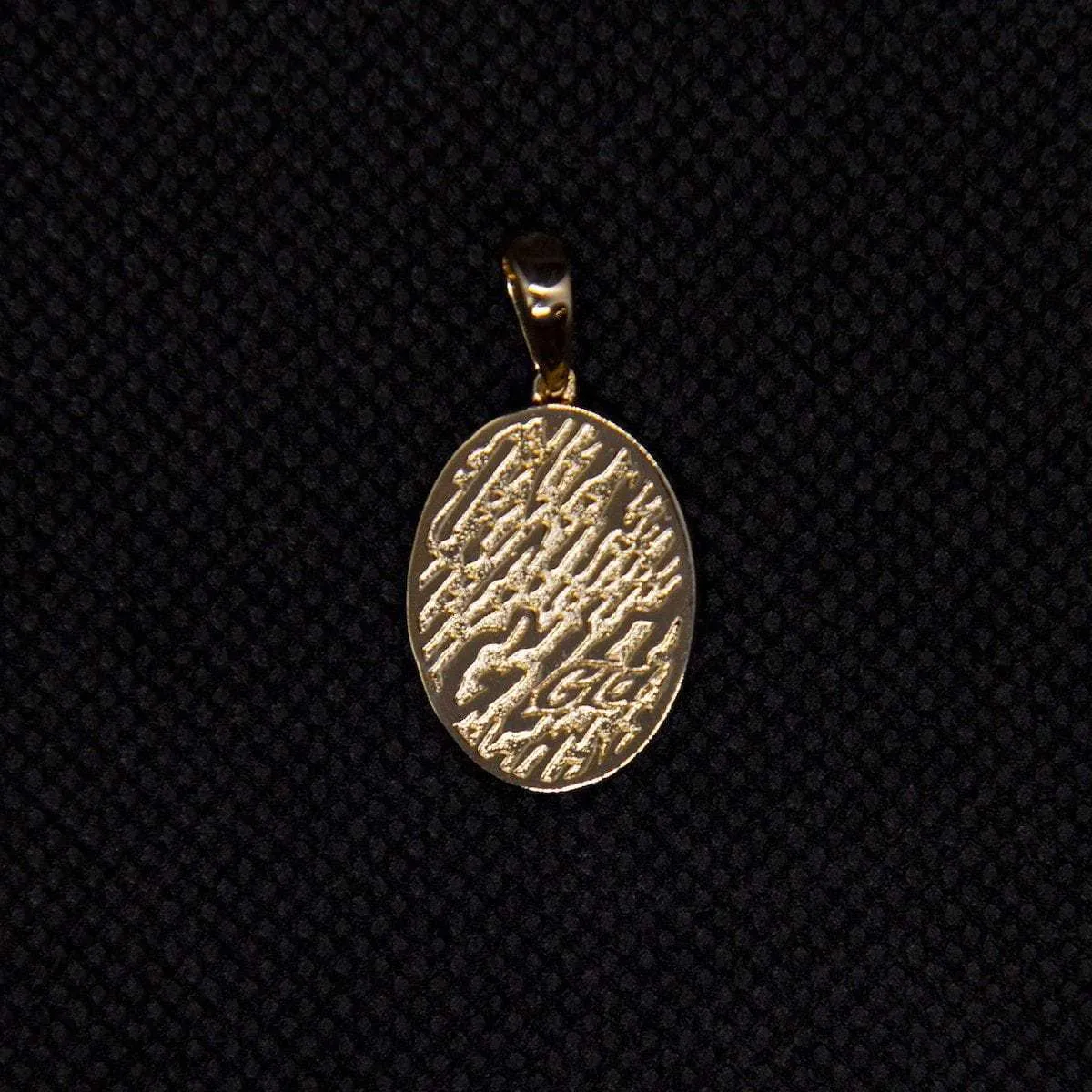 18k Vermeil Micro Lady of Guadalupe Pendant