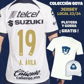 19 Ali vila - Colección Goya Hombre - Jersey Local   Playera y Gorra de Regalo