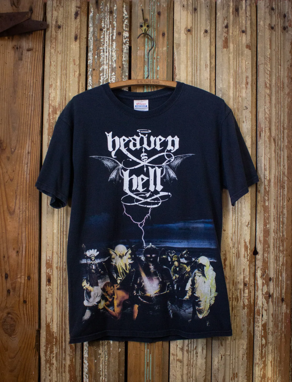 2007 Heaven and Hell Live Evil Concert T Shirt Medium Black Sabbath