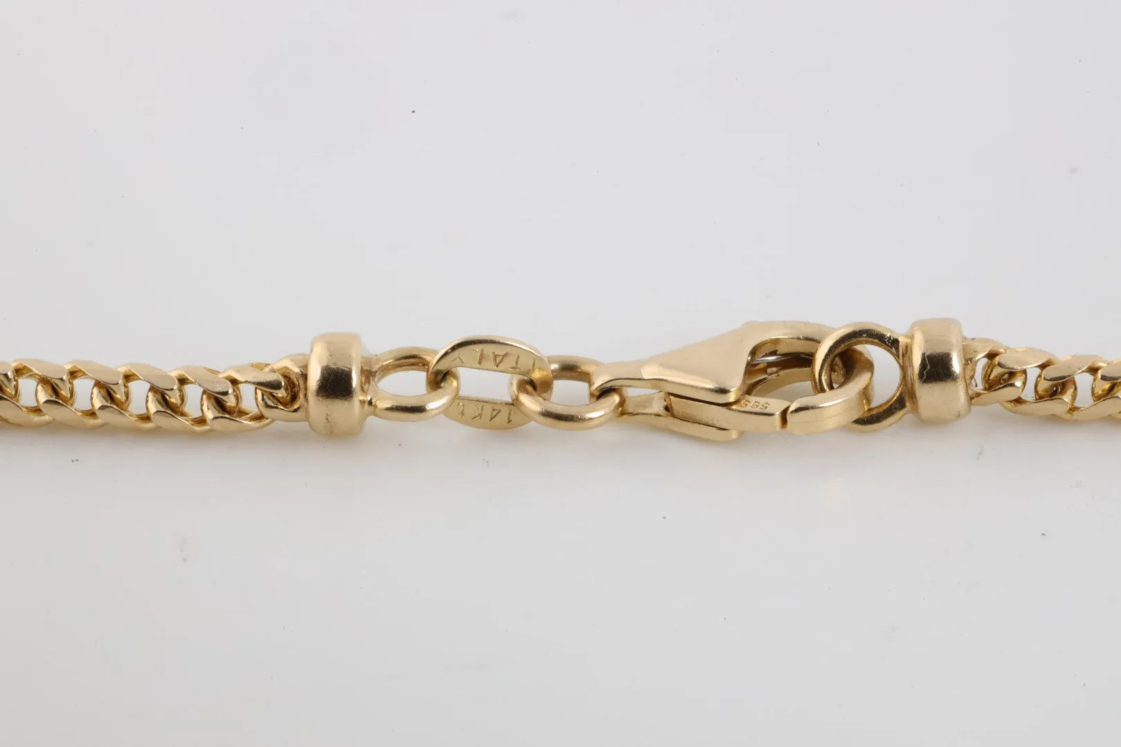 22.5" 14k Yellow Gold Wheat Chain Necklace (20.46g.)