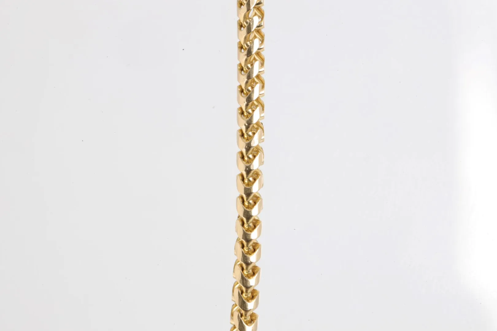 22.5" 14k Yellow Gold Wheat Chain Necklace (20.46g.)