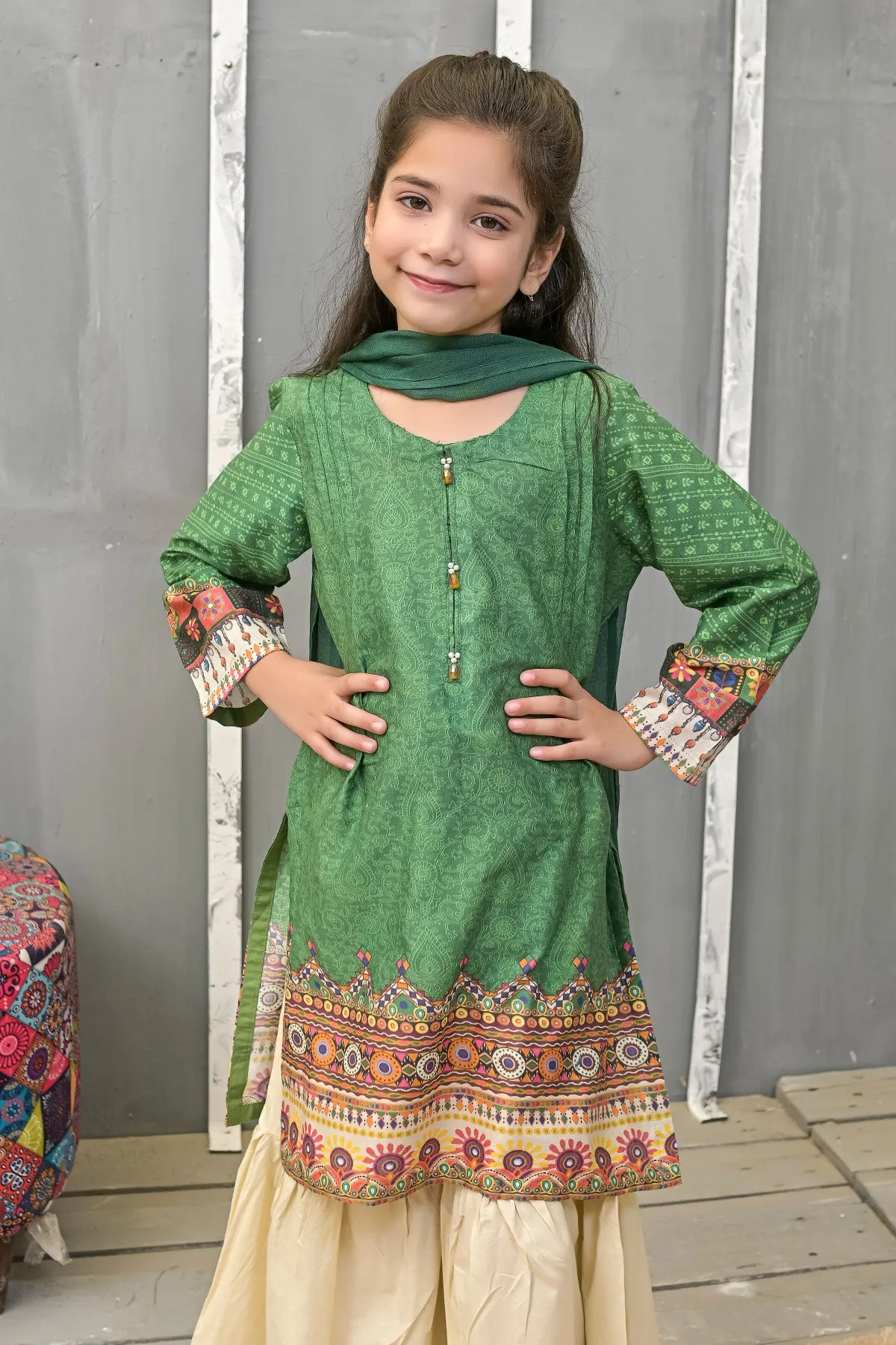 3 PIECE KIDS CASUAL WEAR | DPCH-248