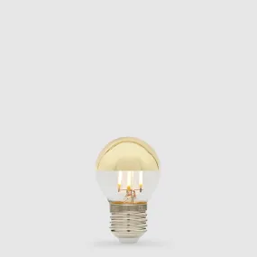 4W Fancy Round Gold Crown LED Bulb E27