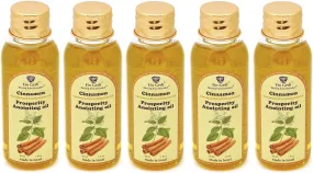 5 x Anointing Oil Cinnamon Prosperity 30 ml. - 1 fl. oz. From the Holyland