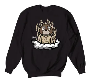 500 Stone Sweater - Fly Bear - Black