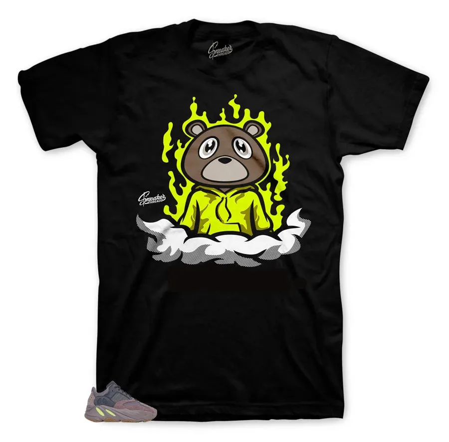 700 Mauve Shirt - Fly Bear - Black