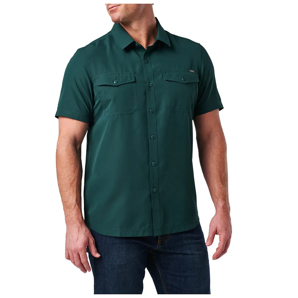 71208-1073 CAMISA MARKSMAN MANGA CORTA DEEP SEA MARCA 5.11 TACTICAL