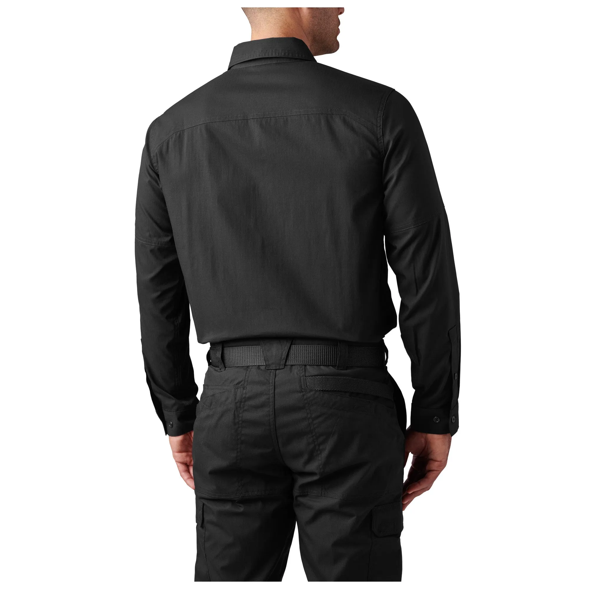 72543-019 CAMISA ABR PRO MANGA LARGA M/L NEGRA MARCA 5.11 TACTICAL