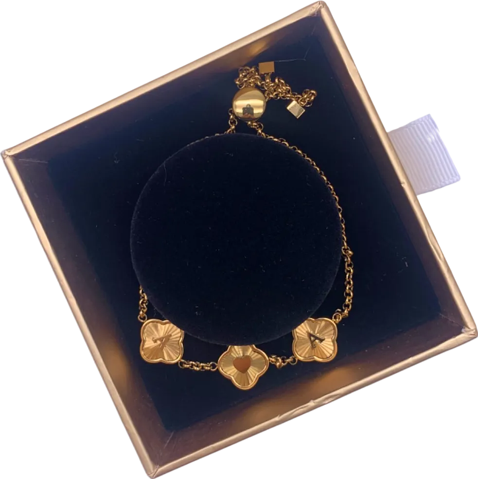 Abbott Lyon Gold Flower Charm Bracelet