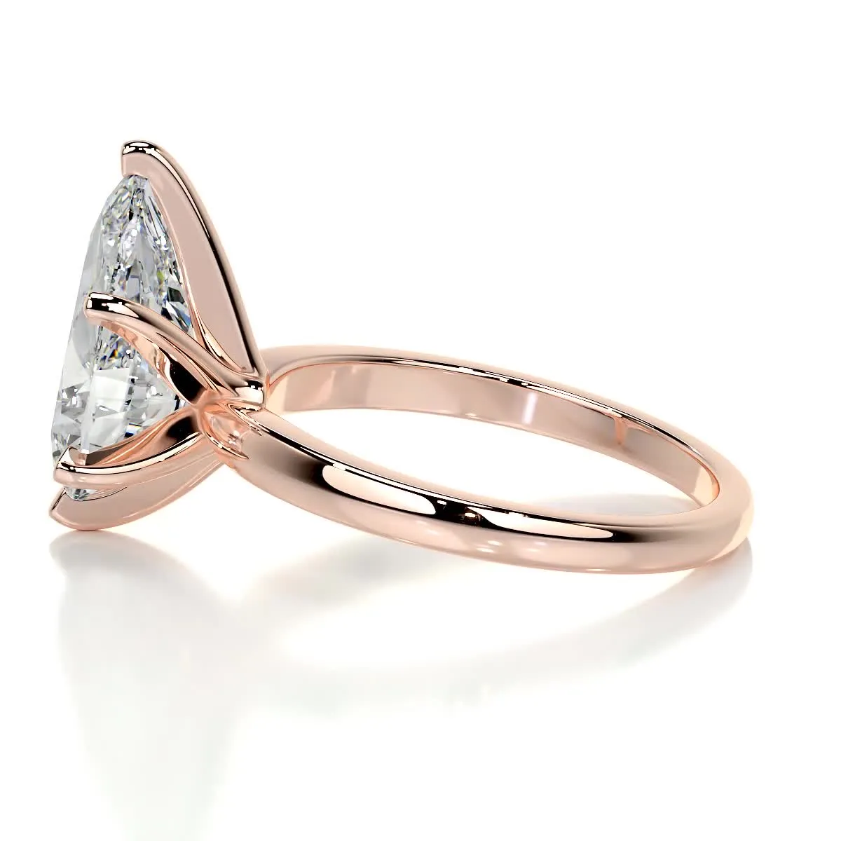 Adaline Lab Grown Diamond Ring -14K Rose Gold