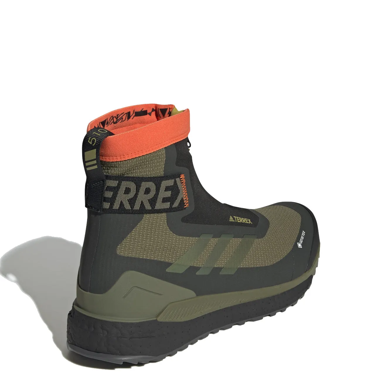 Adidas Terrex Free Hiker COLD.RDY Hiking Boots Focus Olive / Pulse Olive / Impact Orange