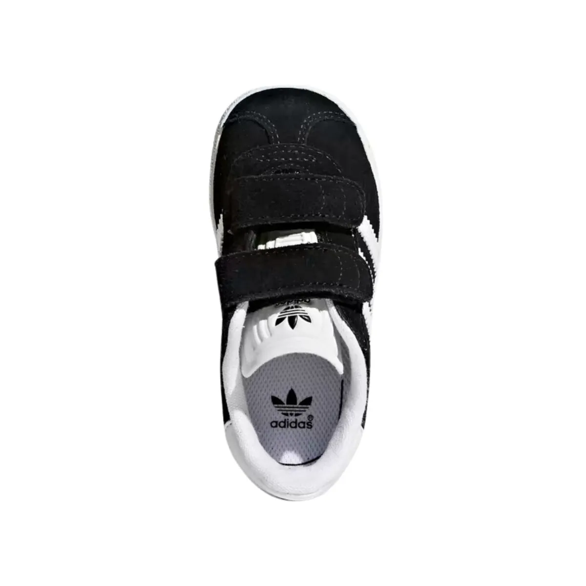 Adidas Toddler's Gazelle Core Black/Cloud White/Cloud White