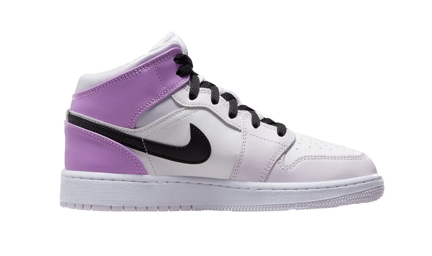 Air Jordan 1 Mid Barely Grape (GS)