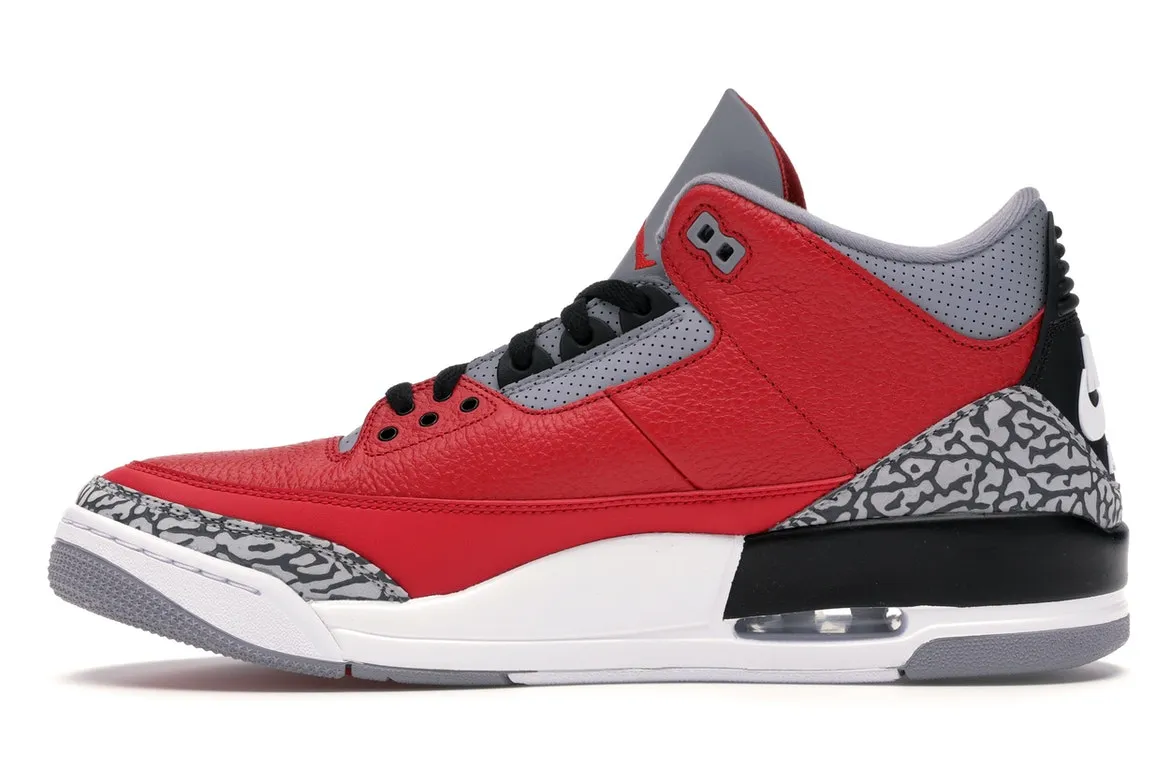 Air Jordan Retro 3 SE Unite Fire Red "Red Cement"