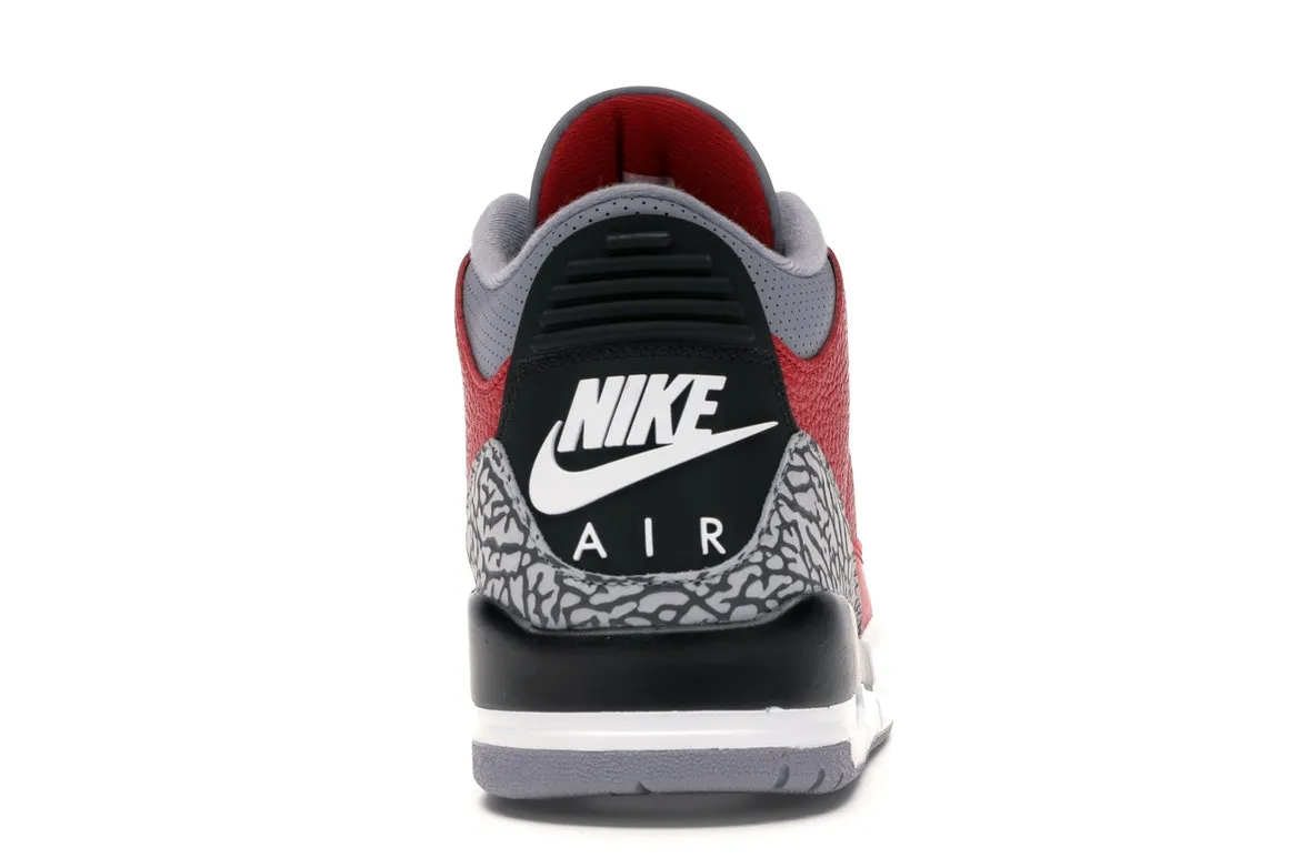 Air Jordan Retro 3 SE Unite Fire Red "Red Cement"