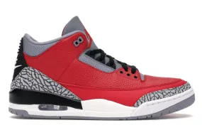 Air Jordan Retro 3 SE Unite Fire Red "Red Cement"