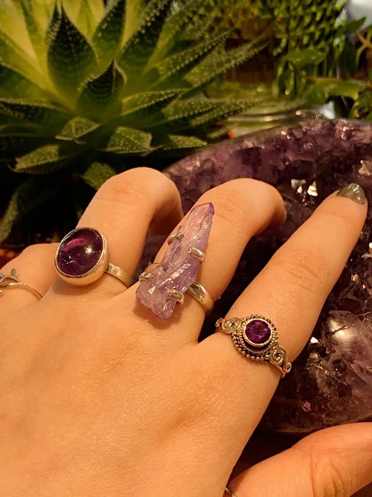 Amethyst Cassila Ring (US 8)