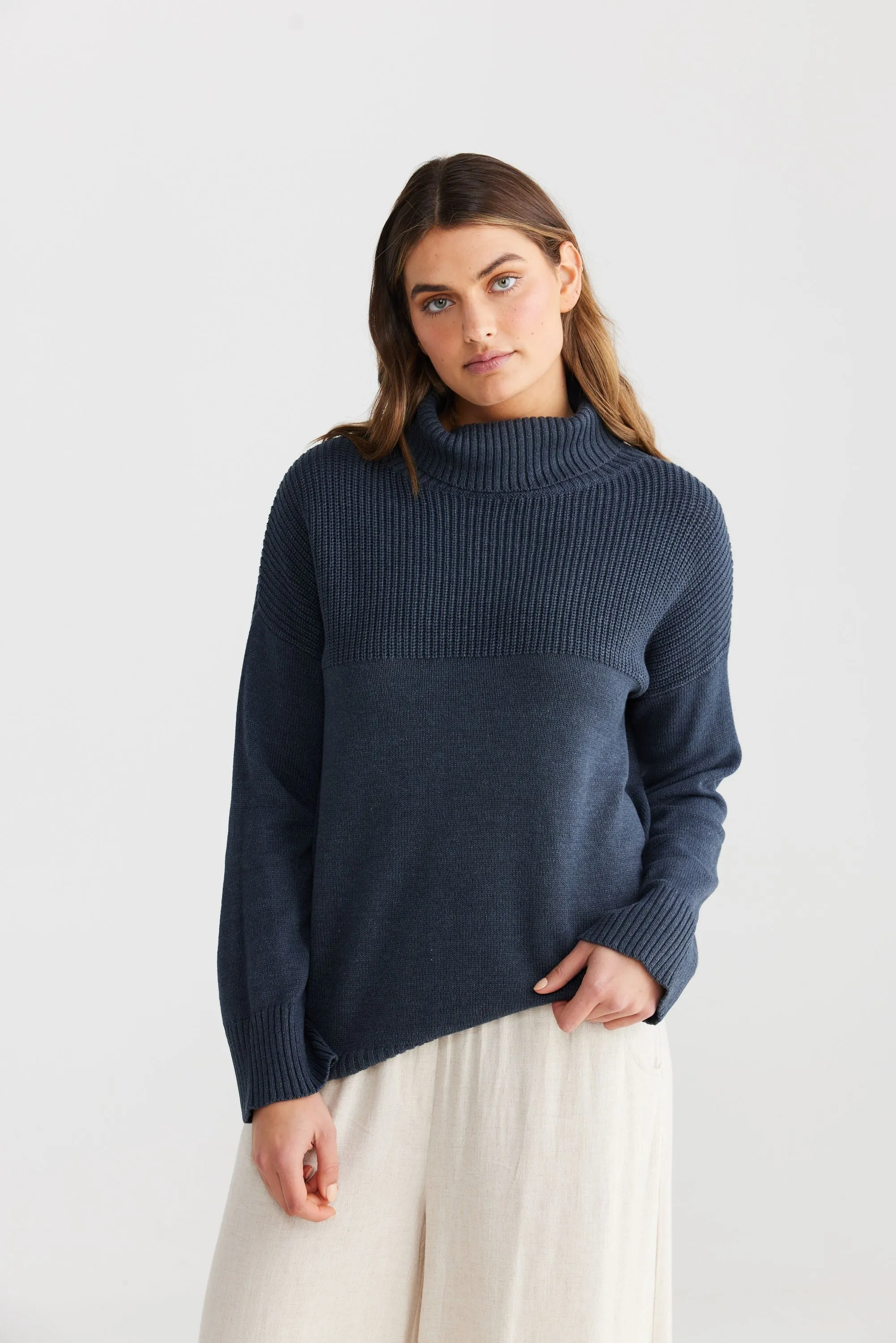 Amor Knit (Navy)