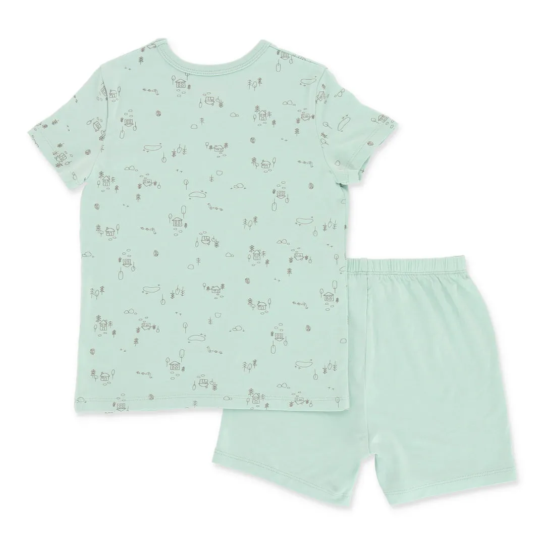 An Adventure Bamboo Kid Tee Set (Green)