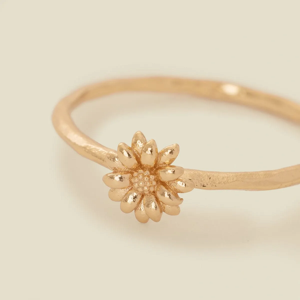 April Birth Flower Ring