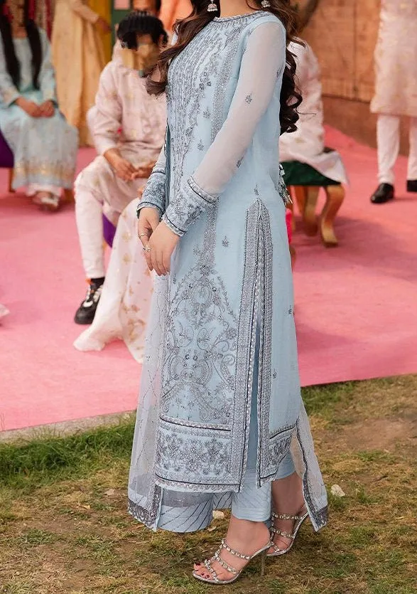 Asim Jofa Jag Mag Pakistani Chiffon Dress