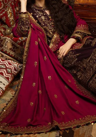 Asim Jofa Kashmiri Taanka Pakistani Raw Silk Dress