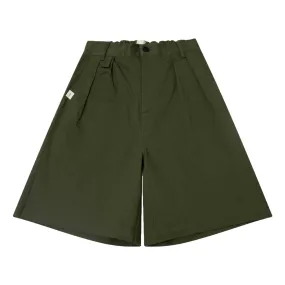 A[S]USL SIGNATURE SHORTS-LIGHT OLIVE