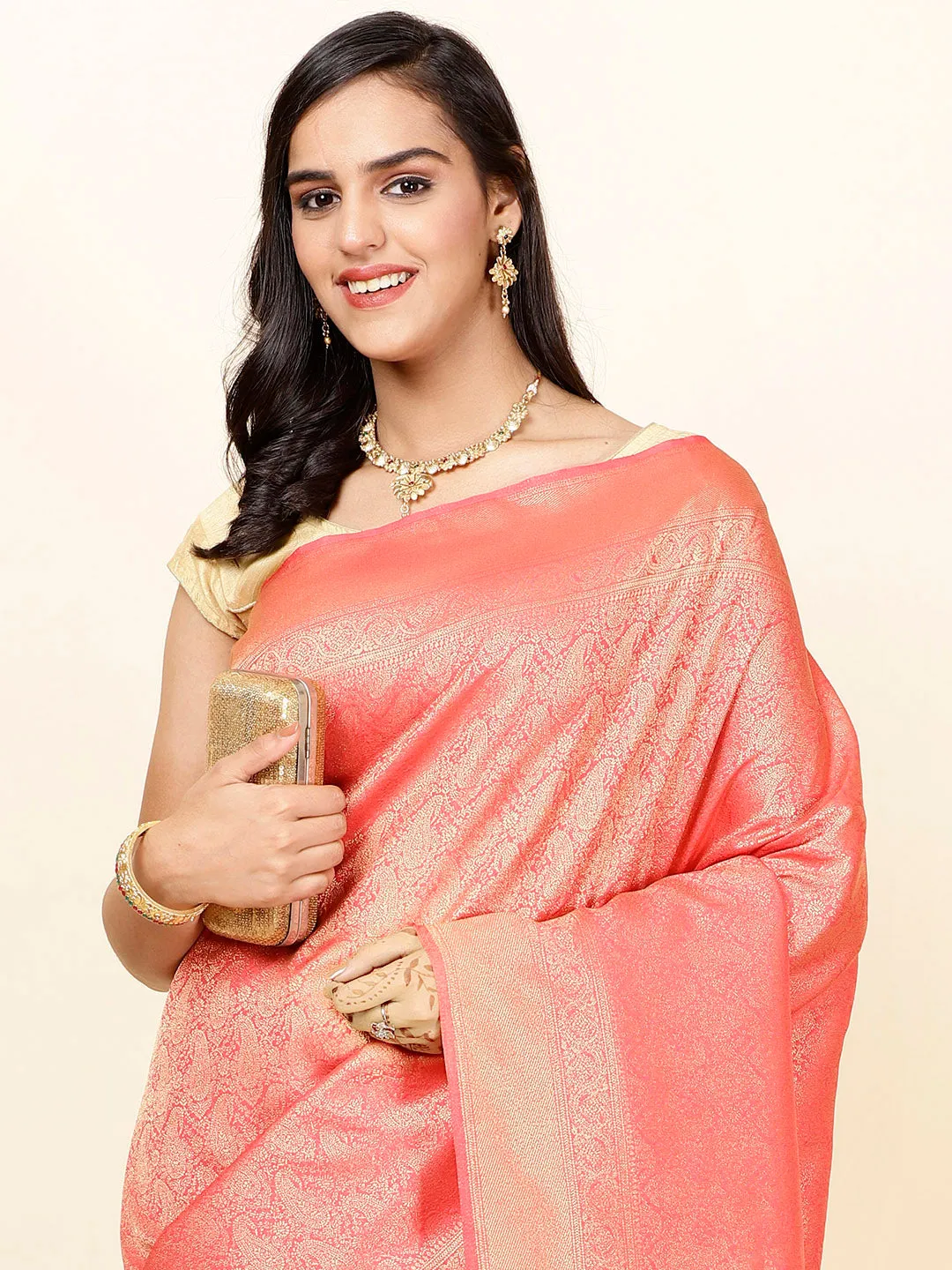 Bandhez Woven Handloom Saree