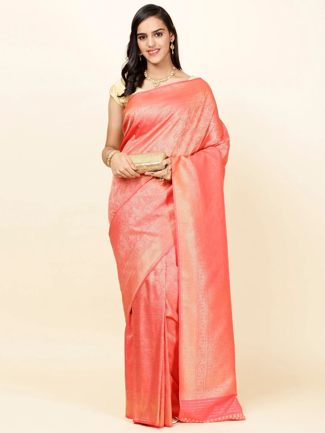 Bandhez Woven Handloom Saree