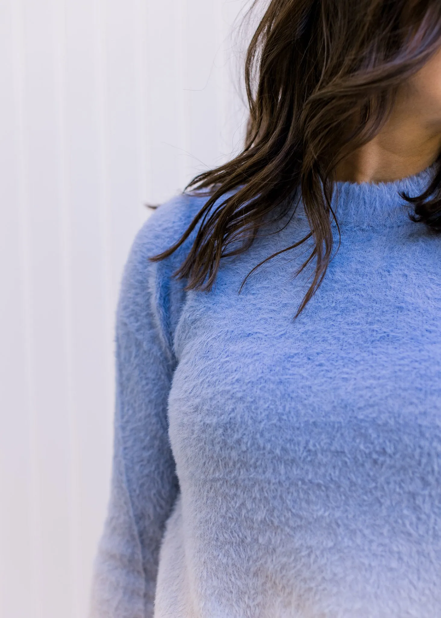 Blue Dip Dye Sweater