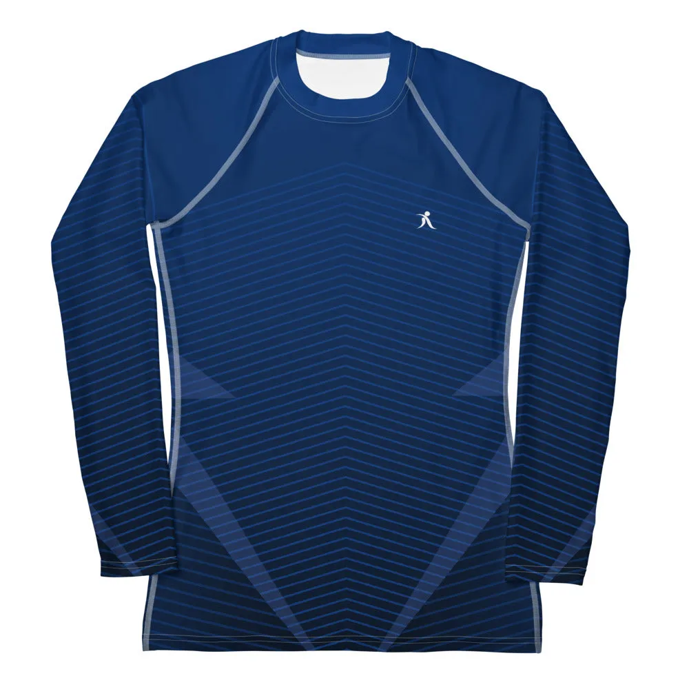 Blue Heat Rash Guard