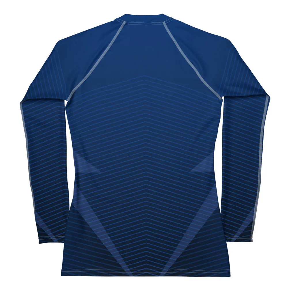 Blue Heat Rash Guard