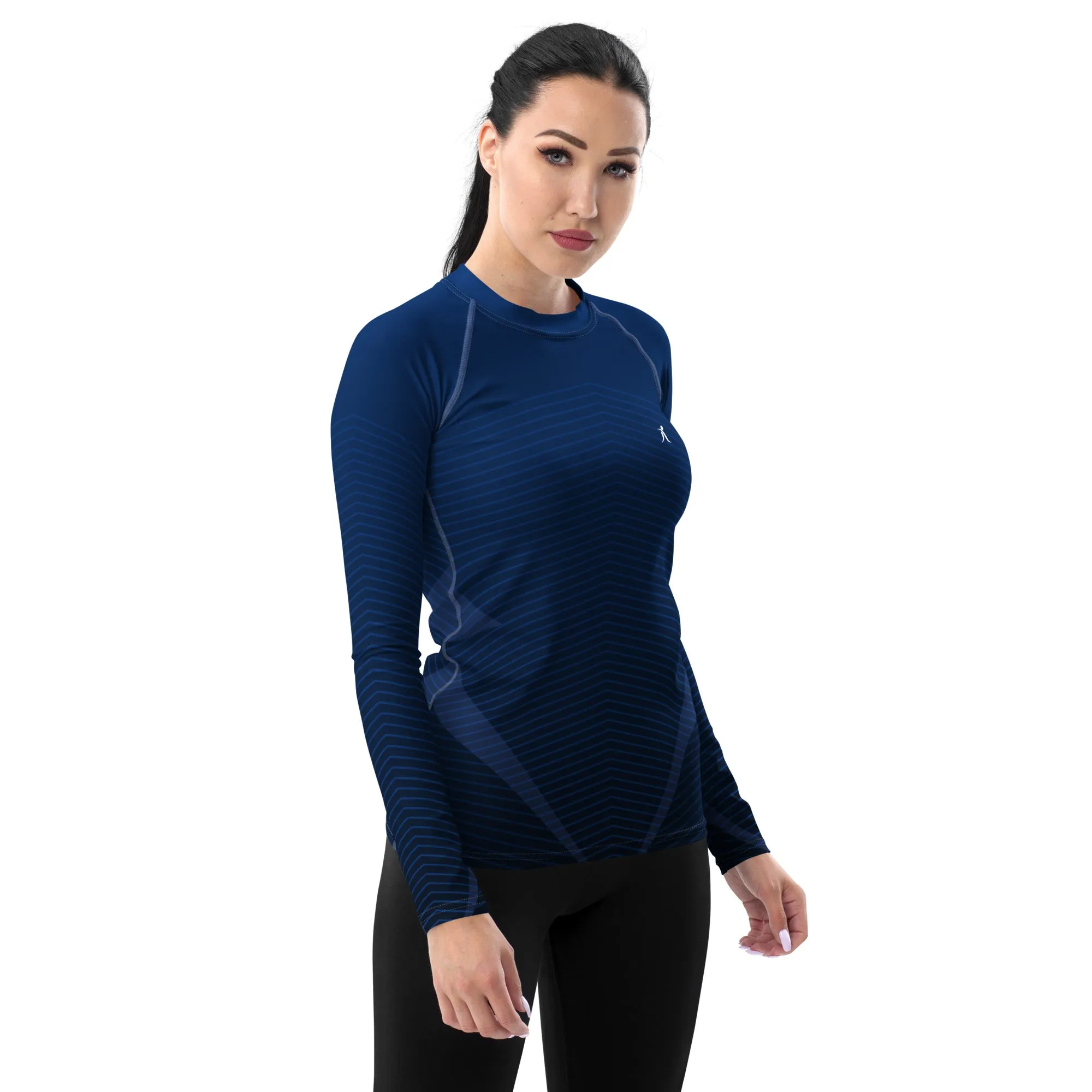 Blue Heat Rash Guard