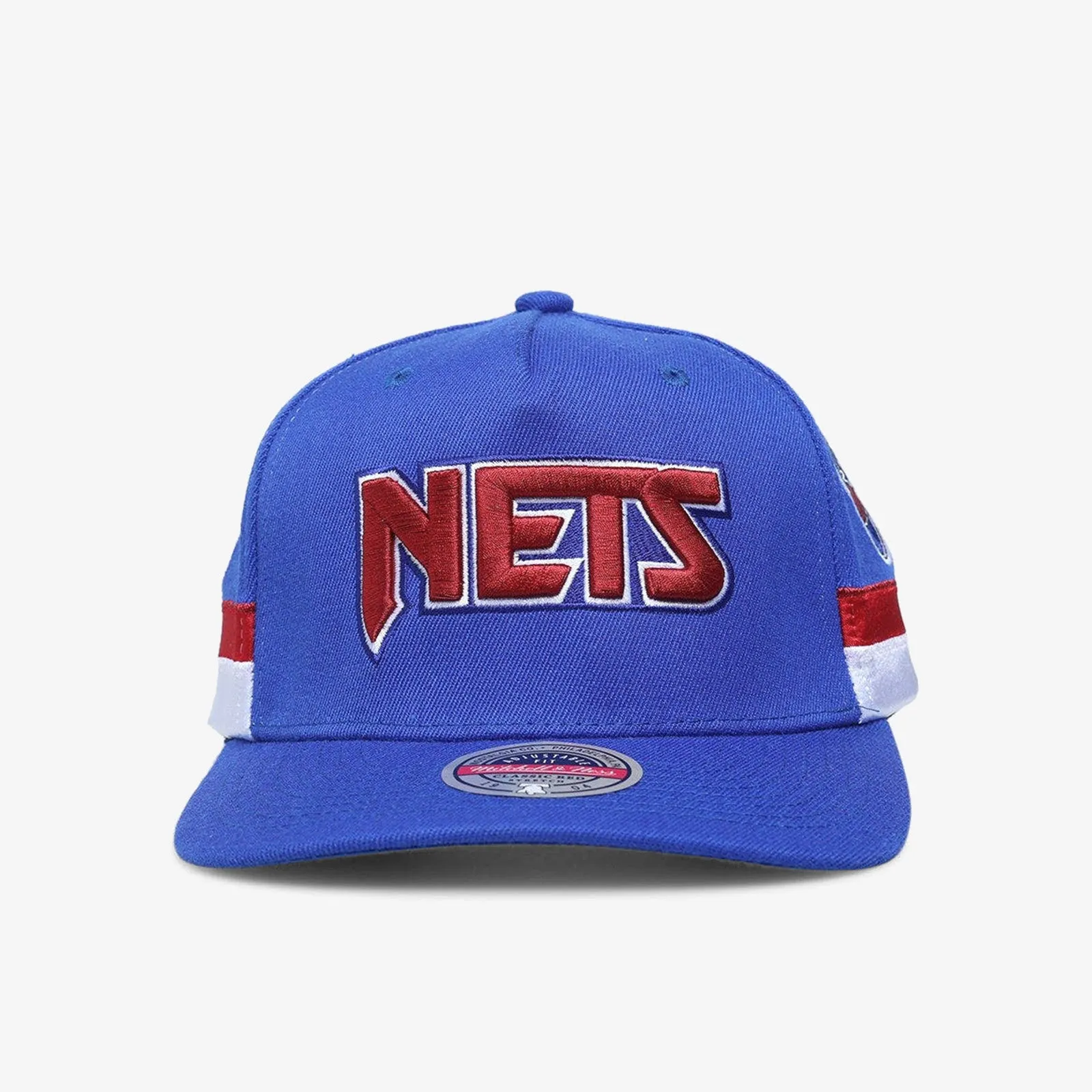 Brooklyn Nets XL Short Hook Classic Redline Snapback - Blue