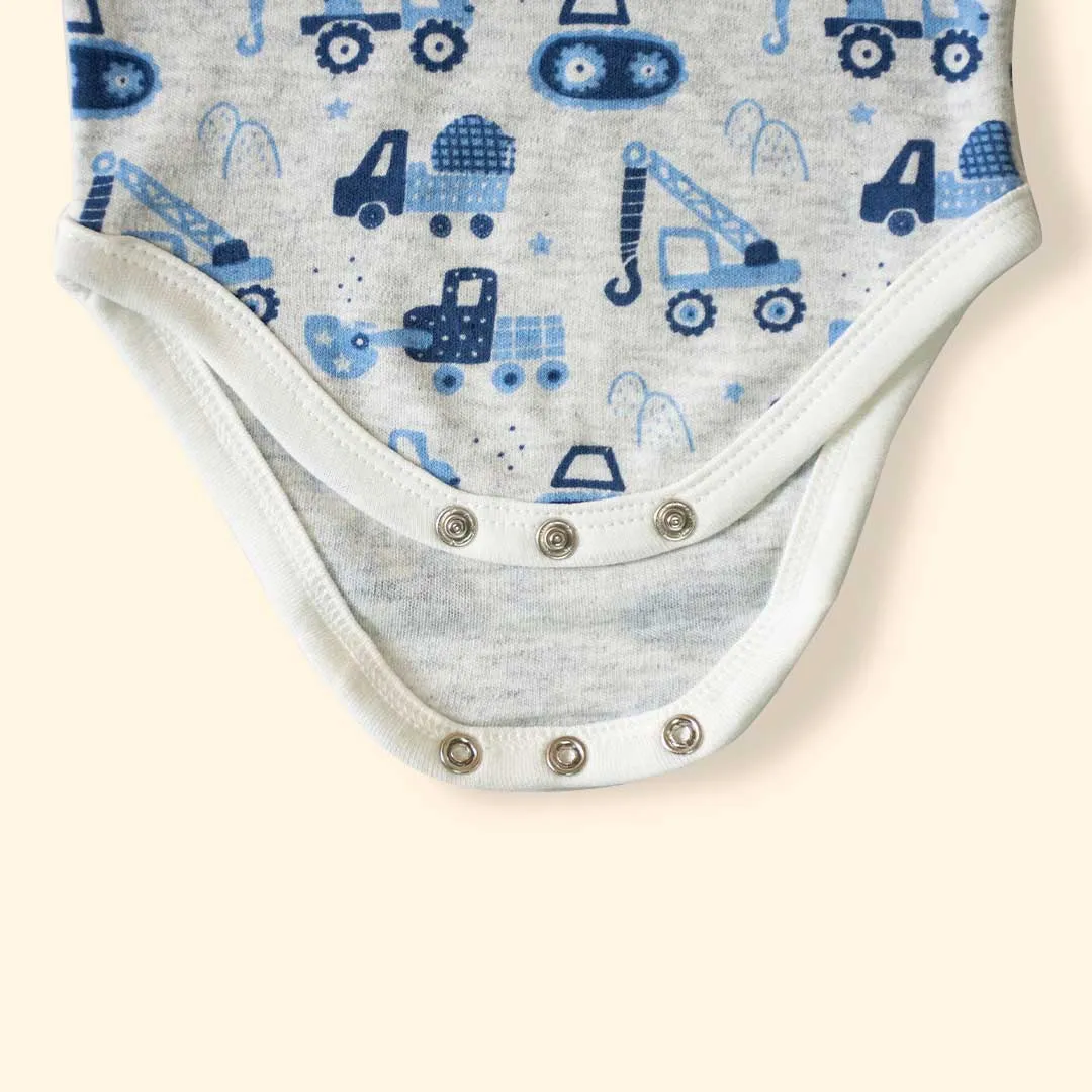 BUY 2 Pattern Printed Bodysuit/Onesie & Get 1 FREE - 100% Premium Cotton