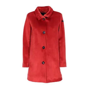 Cappotto RRD Neo Velvet Coat Lady Rosso