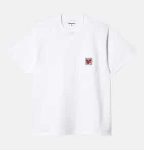 Carhartt WIP Stretch Pocket T-Shirt in White