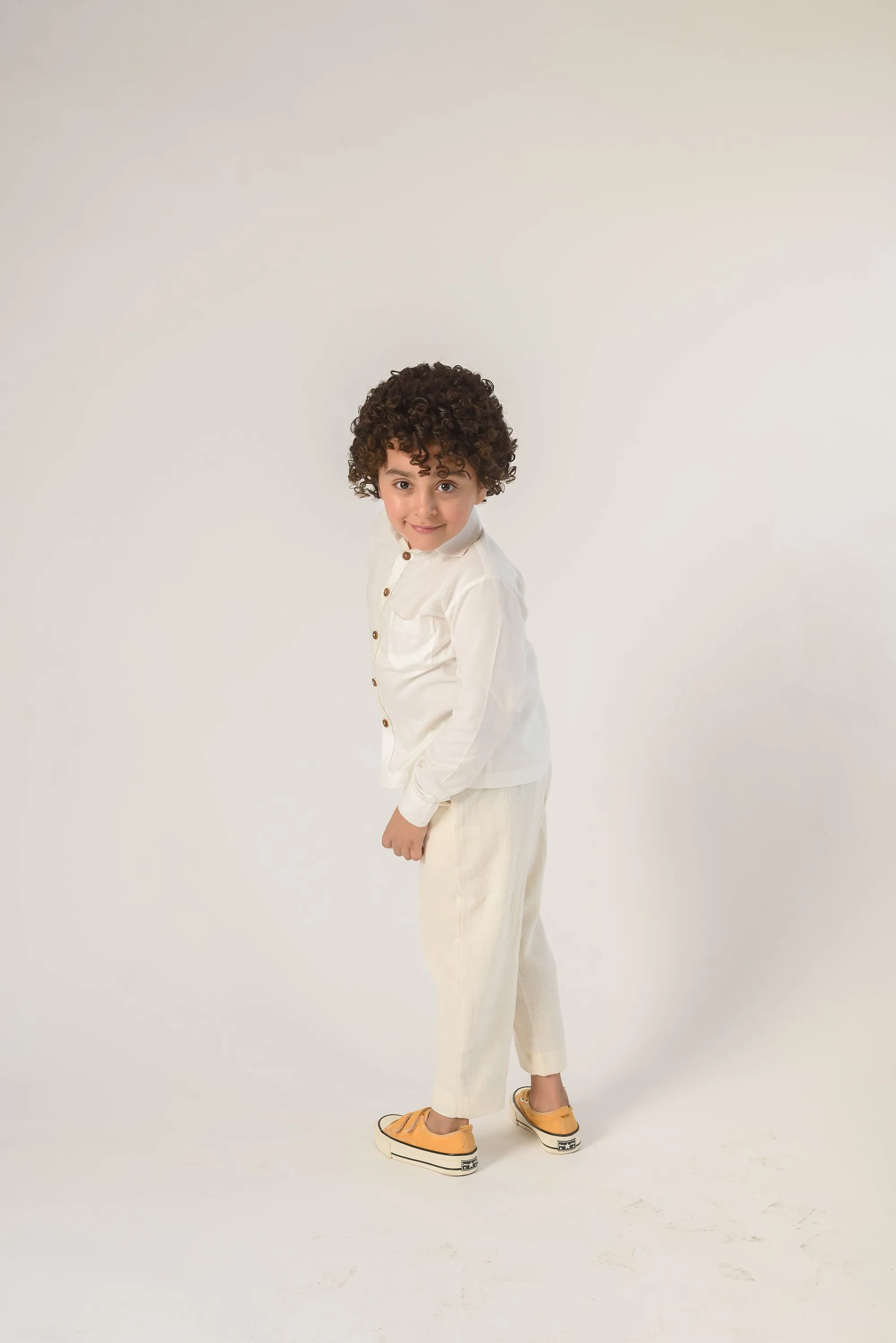 Cloud Atlas- Organic Bamboo Shirt For Boys