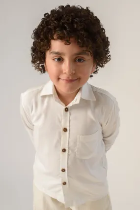 Cloud Atlas- Organic Bamboo Shirt For Boys