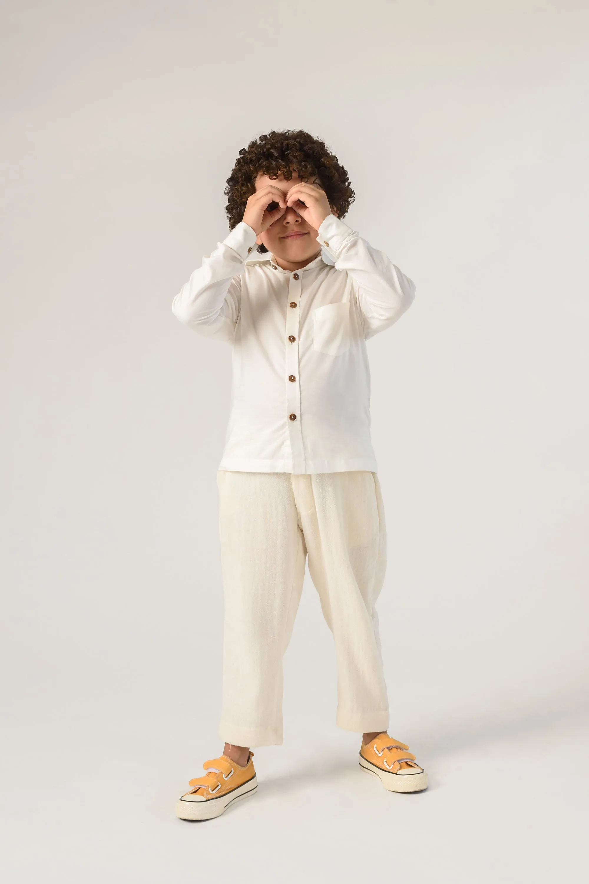 Cloud Atlas- Organic Bamboo Shirt For Boys